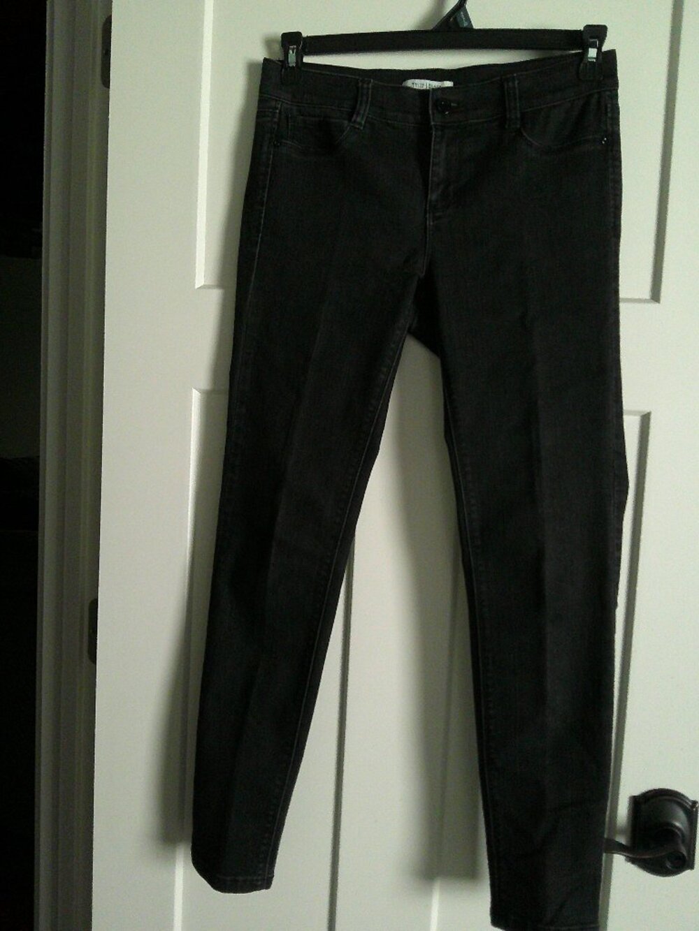White House Black Market Black Demin Skinny Jeans SMALL